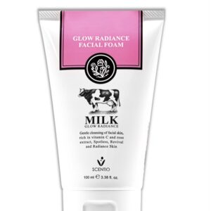 رغوة تنظيف الوجه بالحليب البقري